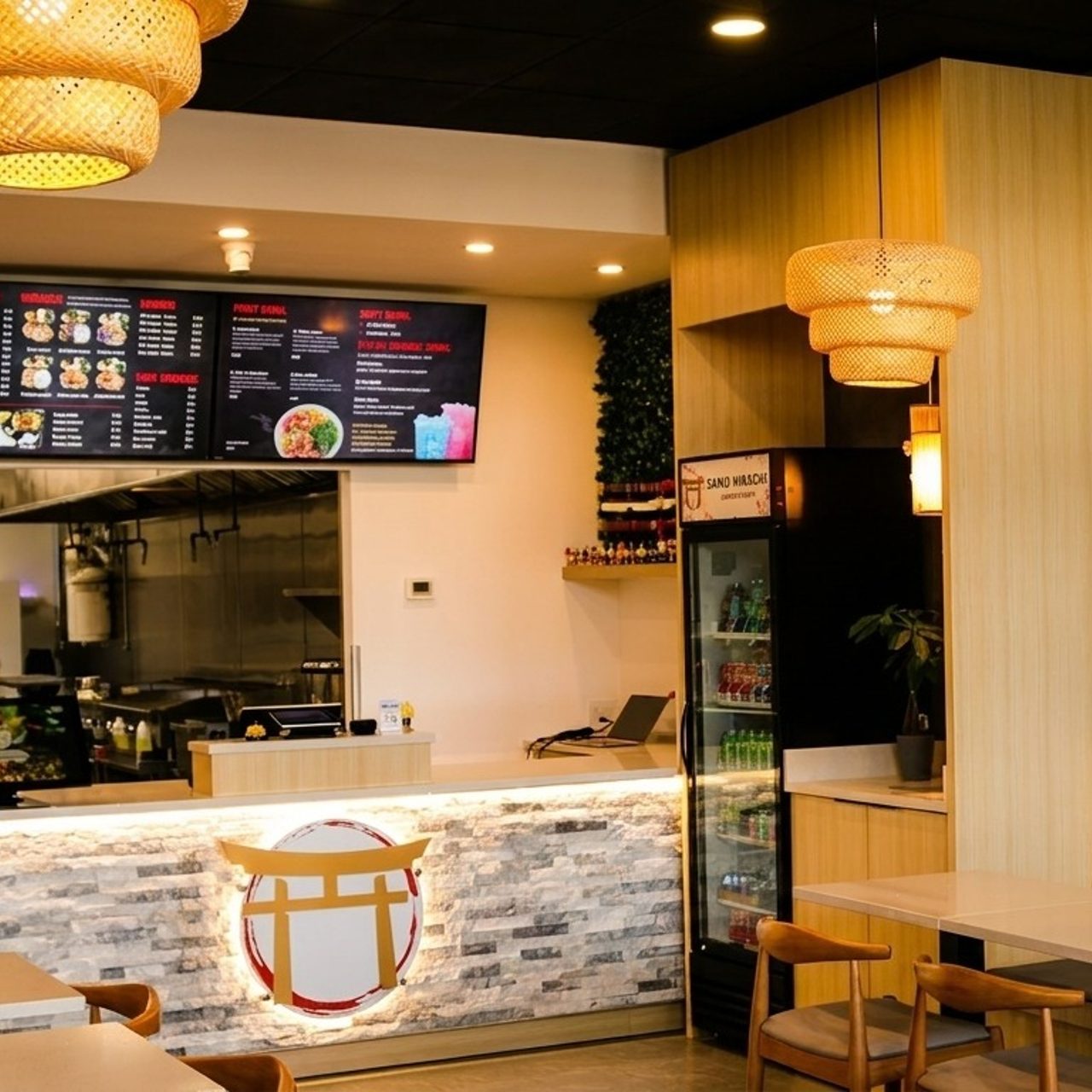 The Space Matches the Food