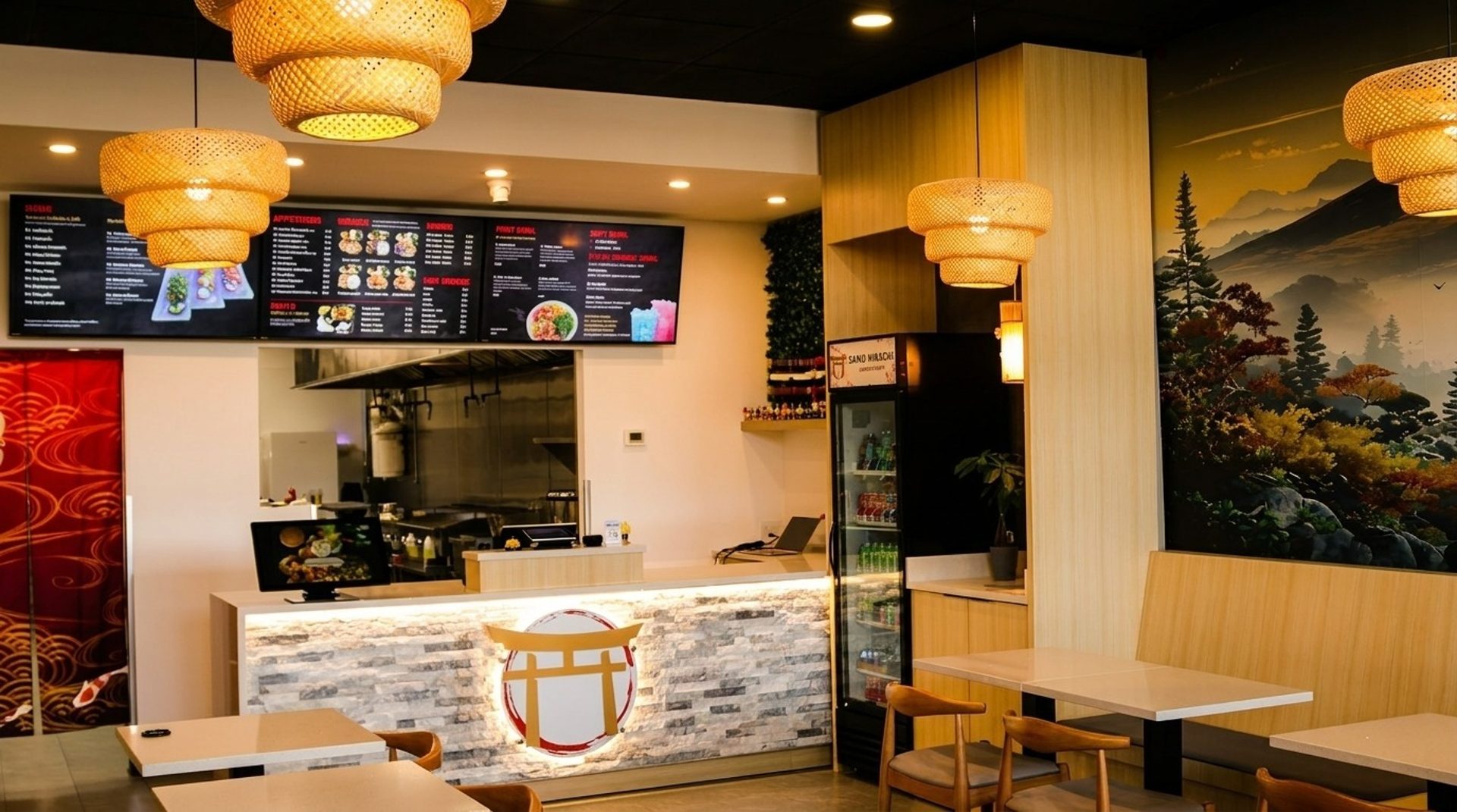 The Space Matches the Food