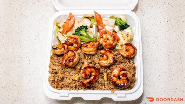 H4.Shrimp Hibachi.