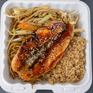 H5.SALMON HIBACHI